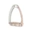 Tech Venice Sloped Evo Safety Stirrups-Silver/Rose Gold